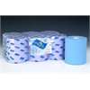 Centre Feed Rolls Blue (Embossed)