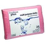 Antibacterial Multi Purpose Cloths (Pack 25)