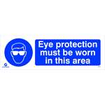 Eye Protection Sign Rigid