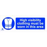 High Vis Safety Sign Rigid