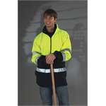 Two Tone Hi Vis Fleece