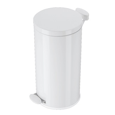 20 Litre Pedal Oprated White Bin