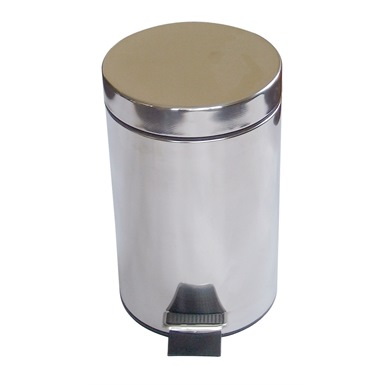 3 Litre Pedal Oporated Bin, Stanless Steel