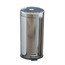 30 Litre Pedal Oporated Bin, Stainless Steel Mirror Finish Photo 2