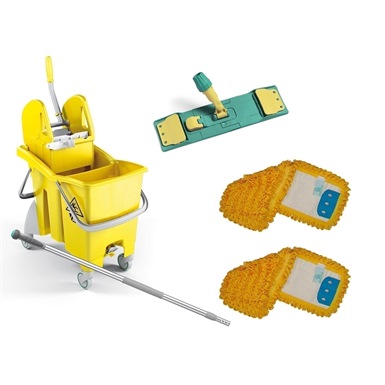 Action-Pro Wet Microfibre Mopping Kit