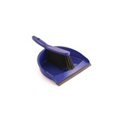 Blue Stiff Bristle Dustpan and Brush set - VZ.8012