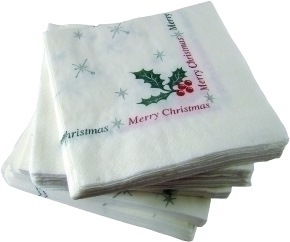 Christmas Napkins (40cm 2 Ply)