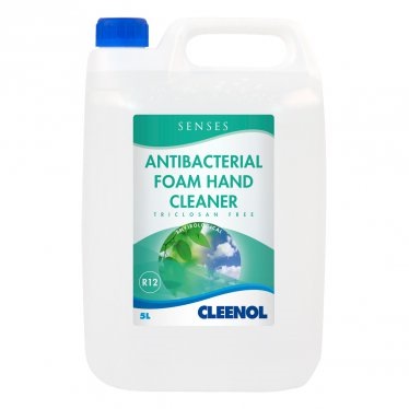 Cleenol 074197 Senses Antibacterial Foam Hand Cleaner - 2x5 Litres