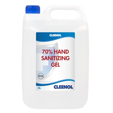 Cleenol 70% Hand Sanitizing Gel 2x5L