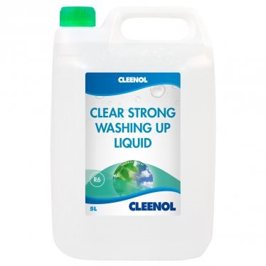 Cleenol Envirological Clear Strong Washing Up Liquid