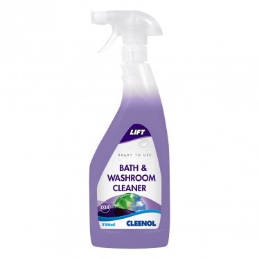 Cleenol Lift Citrus Bath & Washroom Cleaner | 6x750ml