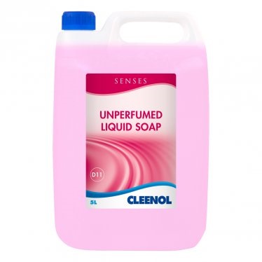 Cleenol Senses Unperfumed Liquid Soap 2x5L