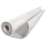 Damask White Banqueting Roll - SPD380-CL