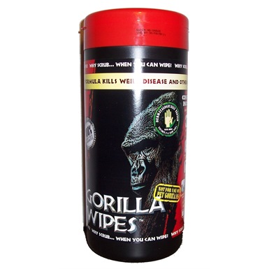 Gorilla Wipes (80 wipes)