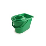 Green 15 Litre Capacity Mop Bucket and Wringer - MB.05