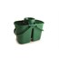 Green Double 8 plus 6 litre Mop Bucket