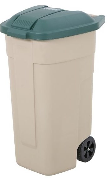 Contenidor mòbil Rubbermaid de 100 litresContenidor mòbil Rubbermaid de 100 litres  