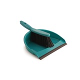 Green Stiff Bristle Dustpan and Brush set - VZ.8012