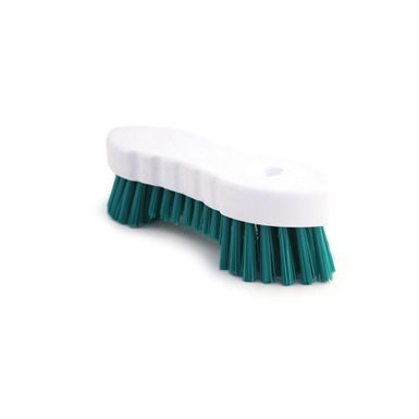 Heavy Duty Stiff Pvc Bristle Hygiene Scrubbing Brush