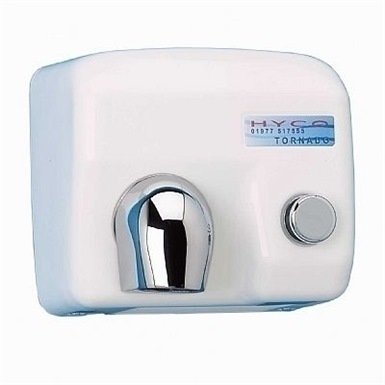 Hyco Tornado Manual Push Button Hand Dryer Discontinued