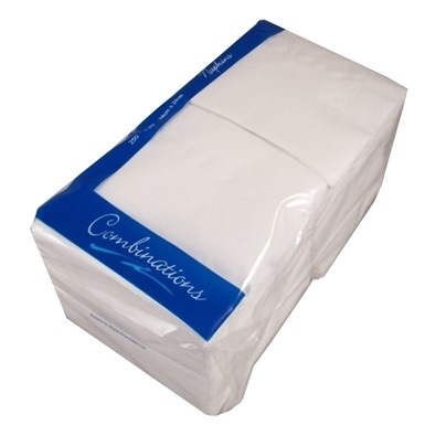 Ice White Cocktail Napkin