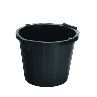 Industrial Black Builders Bucket