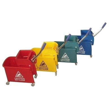 Kentucky Wringer Mop Bucket on Wheels 17 Litre