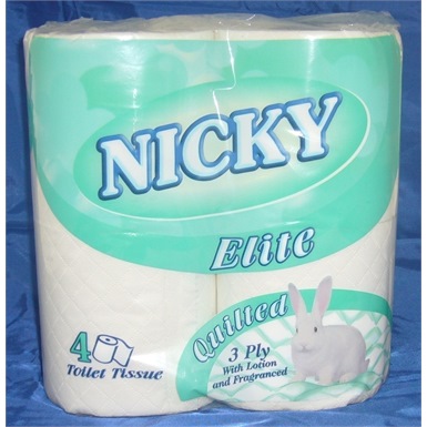 Nicky Luxury Toilet Paper (3 ply 40 rolls)