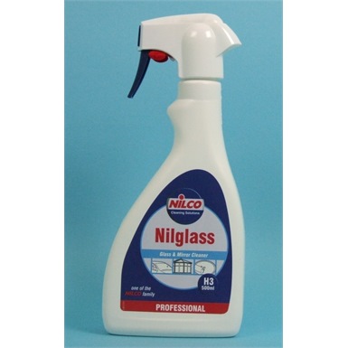 Nilco 500ml Trigger Spray Mirror and Glass Cleaner