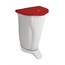 Ramon Hygiene Bin (with Red colour coded lid)
