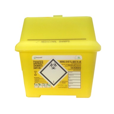 Steroplast Sharps Bin (2lt)