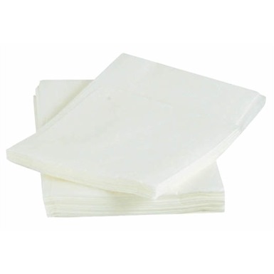 White Essentials Napkins (3 Ply 40cm)