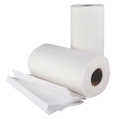 White Kitchen Roll (2 ply 12 rolls)